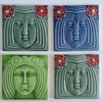 Jugendstil -  Art Nouveau tegels, Antiek en Kunst, Ophalen of Verzenden