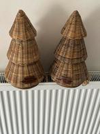 Riviera Maison kerstbomen rattan maat M, Diversen, Kerst, Ophalen, Zo goed als nieuw