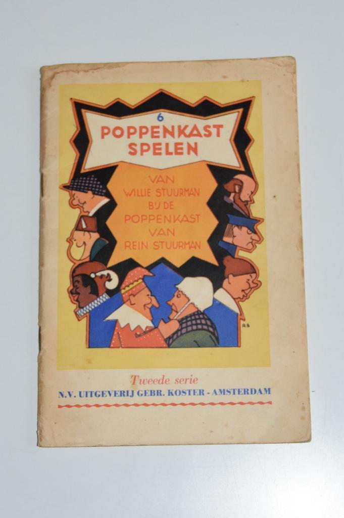 Poppenkast spelen - Willie Stuurman Jan Klaassen, Antiek en Kunst, Antiek | Boeken en Bijbels, Ophalen of Verzenden