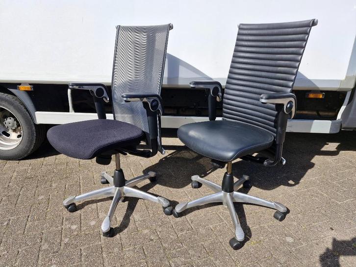 Hag H09 inspiration en excellence bureaustoelen ( 20x ), Huis en Inrichting, Bureaustoelen, Zo goed als nieuw, Bureaustoel, Zwart
