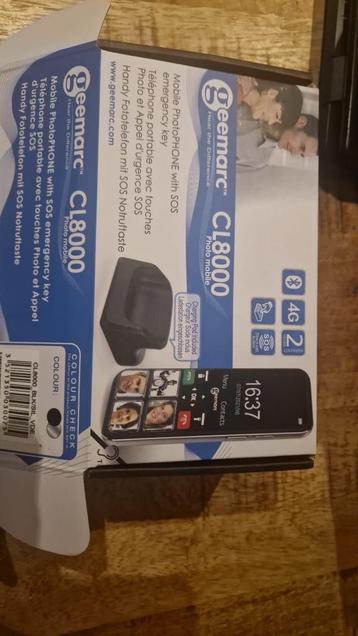Senioren telefoon Geemarc CL8000 4 snelkeuze fototoetsen. beschikbaar voor biedingen