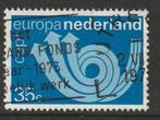 Nederland 1973 1030 Europa 35c, Gest, Postzegels en Munten, Postzegels | Nederland, Na 1940, Ophalen of Verzenden, Gestempeld
