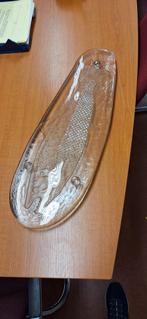 Grote Vis Serveerschaal van Glas, Schaal, Onbekend, Ophalen of Verzenden, Onbekend