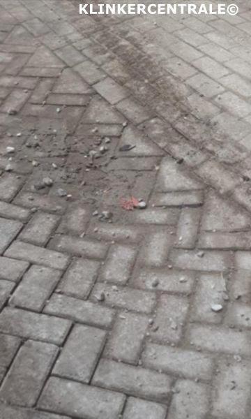 ROOIKORTING 700m2 heidegrijs betonklinkers straatst. bkk bss, Tuin en Terras, Tegels en Klinkers, Gebruikt, Klinkers, Beton, 10 m² of meer