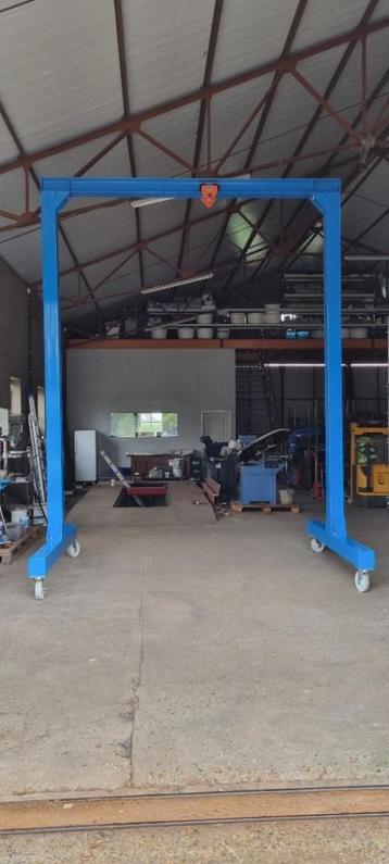 portaalkraan 2 Ton met loopkat 2 Ton beschikbaar voor biedingen