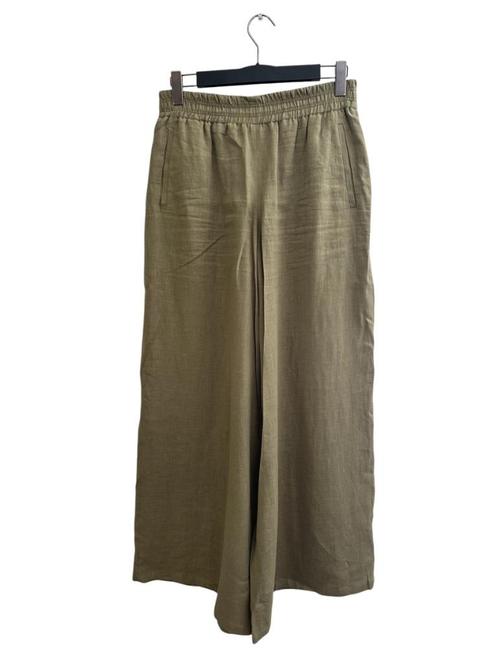 Drykorn broek linnen 29-34, Kleding | Dames, Broeken en Pantalons, Zo goed als nieuw, Maat 38/40 (M), Groen, Ophalen of Verzenden
