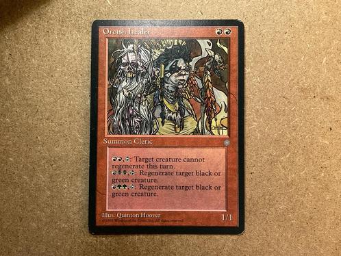 1x Orcish Healer (Excellent), Hobby en Vrije tijd, Verzamelkaartspellen | Magic the Gathering, Zo goed als nieuw, Losse kaart