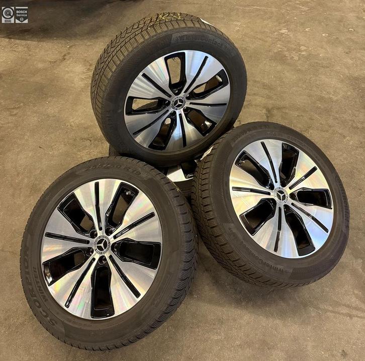 19" Mercedes EQC Winterset, Auto-onderdelen, Banden en Velgen, Banden en Velgen, Personenwagen, Gebruikt, Ophalen of Verzenden