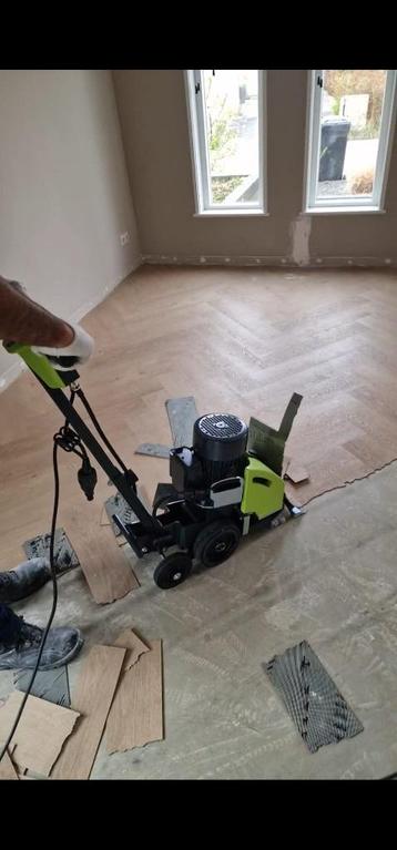 PVC-vloer verwijderen & egaliseren  beschikbaar voor biedingen