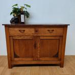 Vintage Frans dressoir commode, ladekast met marmer blad 105, Valkenswaard, Gebruikt, Info@flashbackfurniture.nl, Eikenhout
