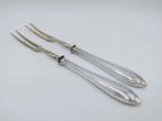 2 Vorken met zilveren heften, ca. 1915, Antiek en Kunst, Antiek | Bestek, Verzenden