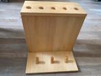 Houten kapstokken 3 stuks, Gebruikt, Minder dan 100 cm, Hout, Ophalen