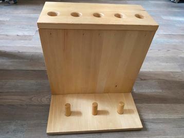 Houten kapstokken 3 stuks beschikbaar voor biedingen