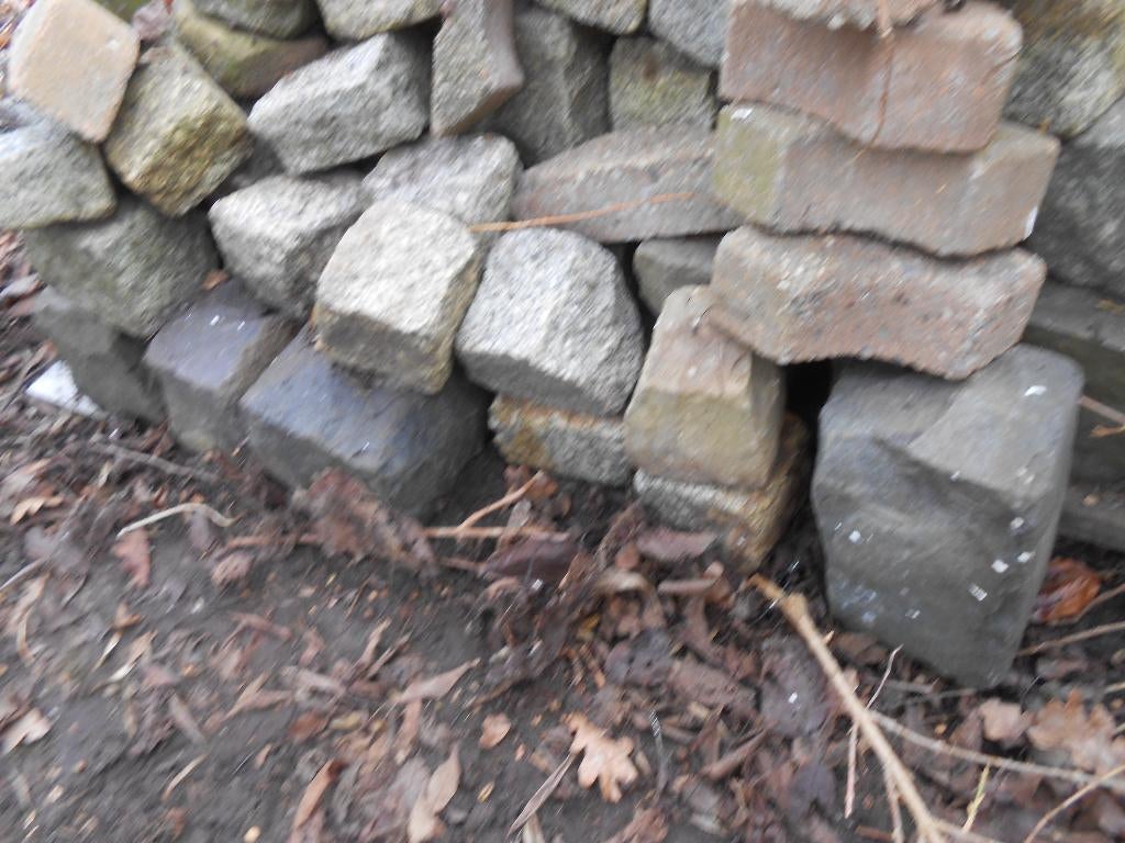 basalt keitjes 10x10, Tuin en Terras, Ophalen, Gebruikt