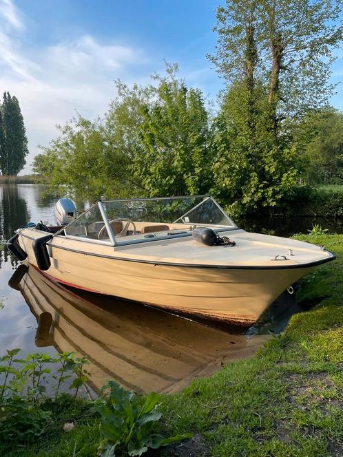 Fjord Ali, Watersport en Boten, Motorboten en Motorjachten, Zo goed als nieuw, Polyester, Tot 6 meter, Benzine, Buitenboordmotor