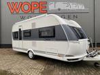 Hobby De Luxe Edition 495 UL Airco Cassette Luifel, Caravans en Kamperen, Rondzit, Hobby, Bedrijf, 4 tot 5 meter