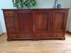 Tv dressoir, Huis en Inrichting, Kasten | Dressoirs, Ophalen, Teakhout, Zo goed als nieuw, Met deur(en)