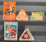 Sluitzegels diverse Bloemencorso, Postzegels en Munten, Verzenden, Na 1940, Gestempeld