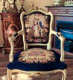 Prachtig hand geborduurd stoel Petit Point, Ophalen