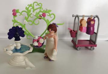 Playmobil foto shoot met fotomodel / bruid 6155 beschikbaar voor biedingen