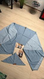 Draagdoek ByKay 0-18 kilo maat 5 denimlook, Overige merken, Draagdoek, Ophalen of Verzenden, Zo goed als nieuw