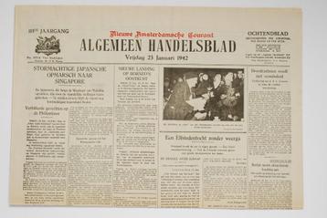 23 januari 1942 - Algemeen Handelsblad | Heruitgave 1994 beschikbaar voor biedingen