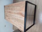 eettafel, mangohout, vorig jaar nieuw gekocht, 90cmx180cm, Huis en Inrichting, Tafels | Eettafels, Ophalen, 50 tot 100 cm, Zo goed als nieuw