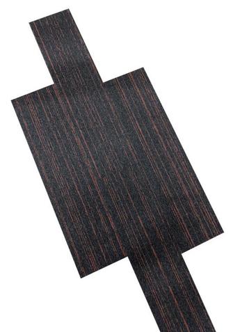 Zwarte Flash Line tapijttegels met rood accent 25cm x 100cm beschikbaar voor biedingen