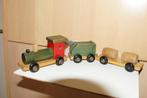 houten treintje jaren 40, Antiek en Kunst, Antiek | Speelgoed, Ophalen of Verzenden