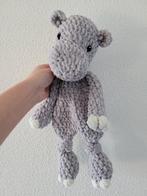 Gehaakte zachte nijlpaard knuffel knotted lovey, Ophalen of Verzenden, Nieuw