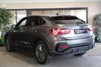 Audi Q3 Sportback 45 TFSI e 2x S-line 245PK Navi ACC PDC CAM, Gebruikt, Zwart, Leder en Stof, Hybride Elektrisch/Benzine