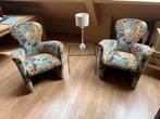 Leolux fauteulis 2stuks Clemens briels frans schrof, Huis en Inrichting, Ophalen, 75 tot 100 cm, Aa, Stof