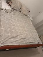 GRATIS Tweepersoonsbed 160x200 - Zelf Demonteren!, Huis en Inrichting, Slaapkamer | Bedden, Ophalen, Gebruikt, Zwart, Tweepersoons