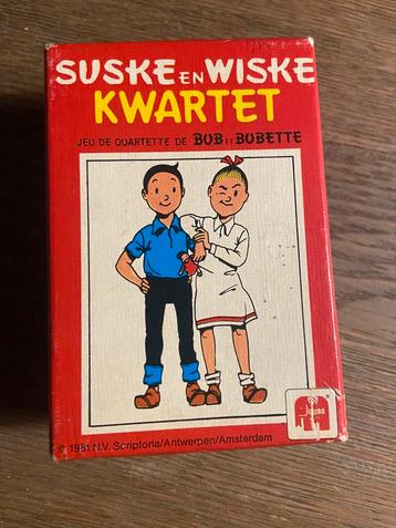 Suske en Wiske kwartet beschikbaar voor biedingen