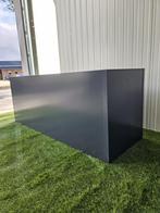 Stalen plantenbak 150x50 antraciet, Caravans en Kamperen, Ophalen of Verzenden, Zo goed als nieuw