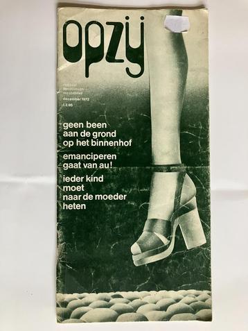 1972. OPZIJ! FEMINISTISCH TIJDSCHRIFT. DECEMBER. TWEEDE NUMM beschikbaar voor biedingen
