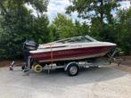 Maxum 1800 XR bowrider speedboot | 90 pk 4t | Pega trailer, Watersport en Boten, Speedboten, Gebruikt, 70 tot 120 pk, Ophalen of Verzenden