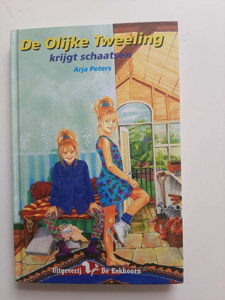 De olijke tweeling krijgt schaatsen – Arja Peters v.a. 9 jr, Boeken, Kinderboeken | Jeugd | 10 tot 12 jaar, Gelezen, Ophalen of Verzenden