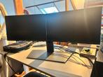 2x Dell monitor 23inch incl standaard, Computers en Software, Monitoren, Full HD, Zo goed als nieuw, HDMI, In hoogte verstelbaar