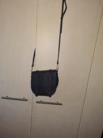 Zwarte Schoudertas Valentino, Sieraden, Tassen en Uiterlijk, Ophalen of Verzenden, Zo goed als nieuw, Zwart, Schoudertasje