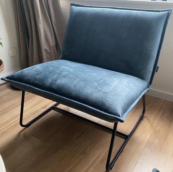 Bronx71 velvet blauw fauteuil beschikbaar voor biedingen