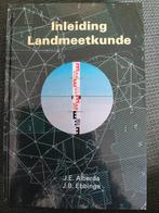 Inleiding Landmeetkunde - Alberda & Ebbinge, Zo goed als nieuw, J.E. Alberda, J.B. Ebbinge, Beta, HBO