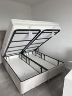 ️ Boxspring 160x200 met opbergruimte, Ophalen, Tweepersoons, Zo goed als nieuw, 200 cm