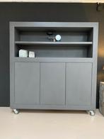 betonlook dressoir/ betonciré meubels op maat, Gebruikt, 150 tot 200 cm, Met klep(pen), Ophalen of Verzenden