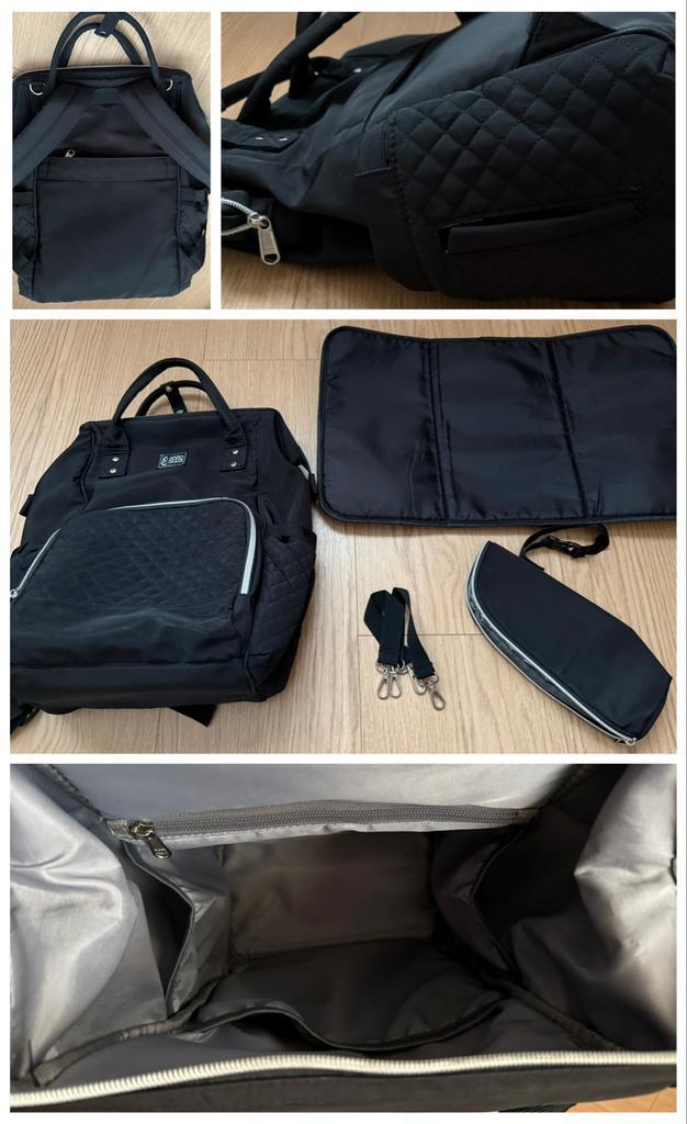 Nana Beebi luiertas rugtas, Kinderen en Baby's, Luiertassen, Zo goed als nieuw, Rugzak, Ophalen of Verzenden