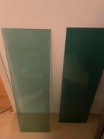 Groene Glazen planken, Doe-het-zelf en Verbouw, Hout en Planken, Plank, Ophalen of Verzenden, Minder dan 200 cm, Minder dan 25 mm