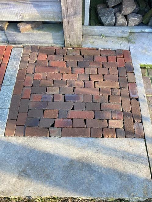 Nieuw gebakken dikformaat 7-duimertjes wisselende lengtes, Tuin en Terras, Tegels en Klinkers, Nieuw, Klinkers, Keramiek, 10 m² of meer