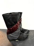 YatvaVintage: YV3137: Vintage 80s boots laarzen size: 40.5, Gedragen, Ophalen of Verzenden, Dorndorf, Hoge laarzen