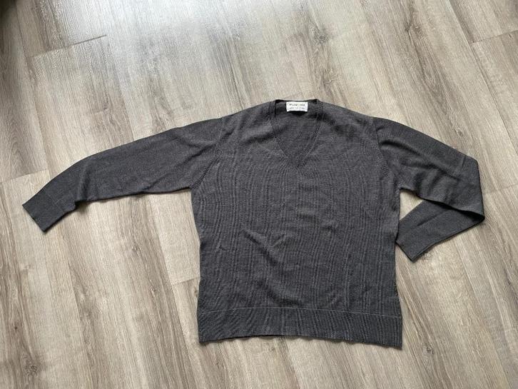 Merino wollen TRUI van William Lockie maat 52 - WD014, Kleding | Heren, Truien en Vesten, Nieuw, Maat 52/54 (L), Grijs, Ophalen of Verzenden