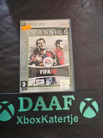 Fifa 08 classics - xbox 360 beschikbaar voor biedingen